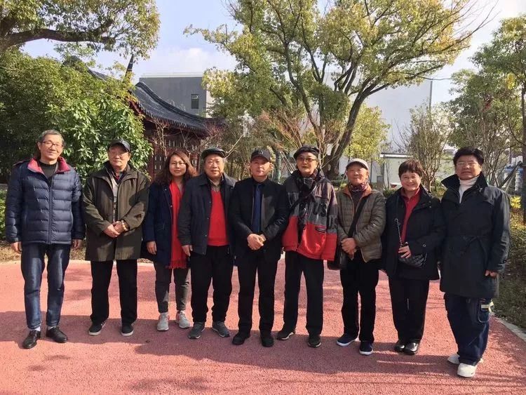 上海宏润书画院赵长麟院长一行